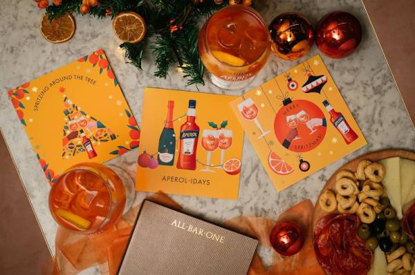 Aperol launches range of Merry Spritzmas cards to encourage spontaneous get togethers outside of the Christmas rush