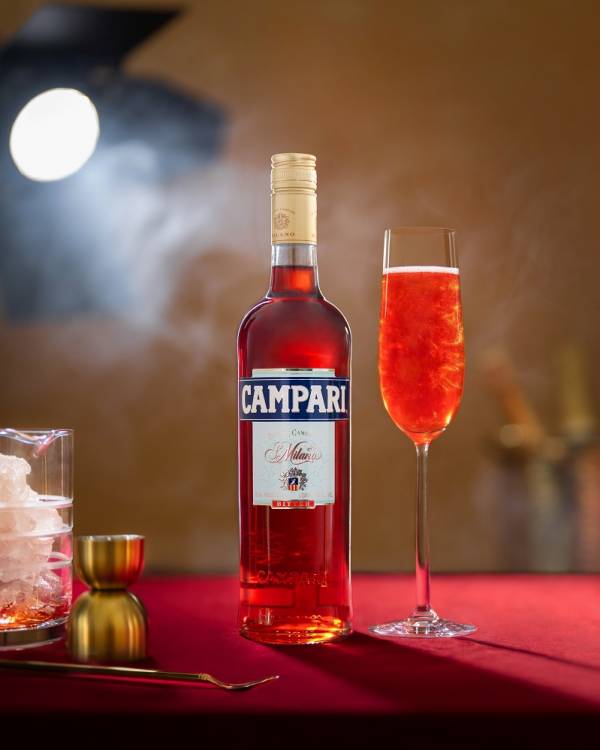 Campari Negroni Sbagliato Red-Carpet Edition