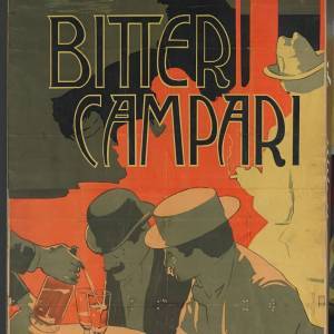 Manifesti pubblicitari, Adolfo Hohenstein Bitter Campari, 1900