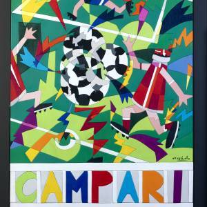 Manifesti pubblicitari, Campari Soda, Ugo Nespolo